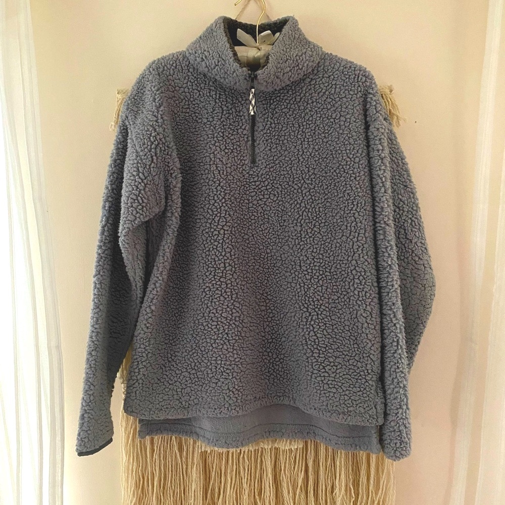 Sherpa Quarter Zip Sweatshirt